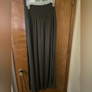 2x olive green flowy pants